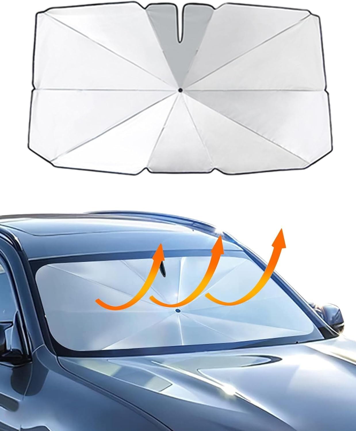 Sombrilla parasol para el auto